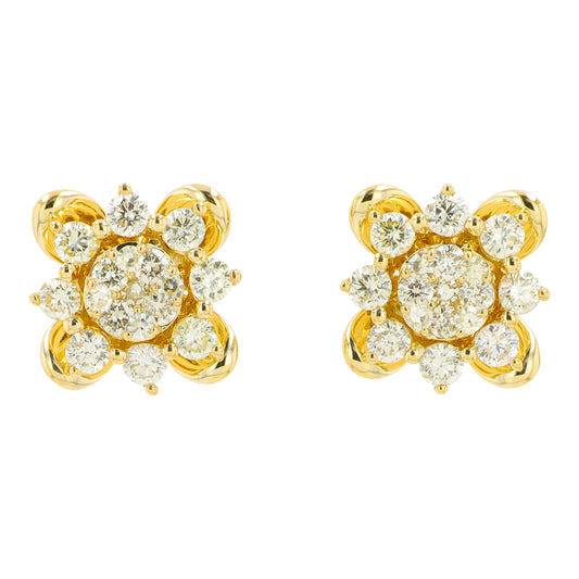 14K .50 CTW Diamond Studs<p><strong>More Colors Available</p></strong>