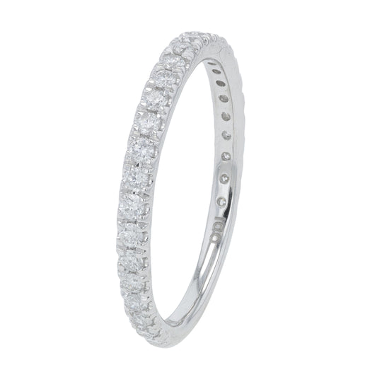 14K WG .40 CT Diamond Band
