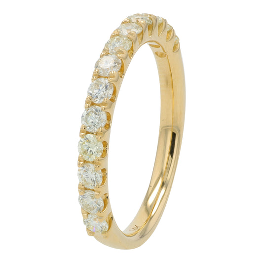 14K .75 CTW Diamond Stackable Band<p><strong>More Colors Available</p></strong>