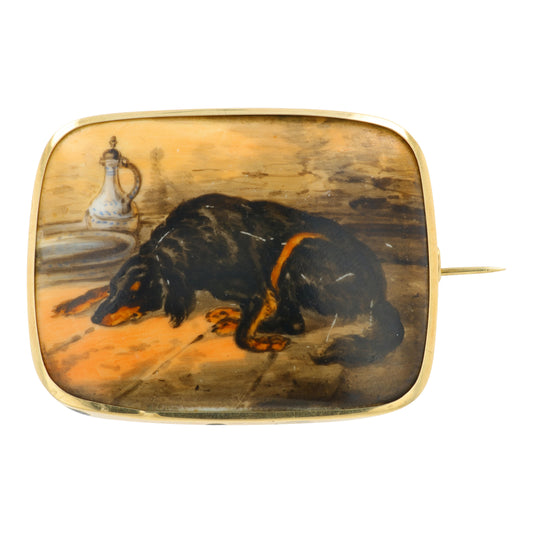 10K YG Sleeping Dog Cameo