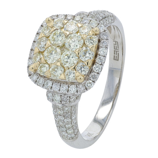 14K EFFY WG 1.19 CTW Diamond Ring