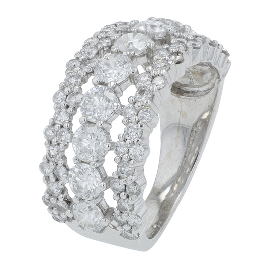 14K WG 2.75 CT Diamond Ring