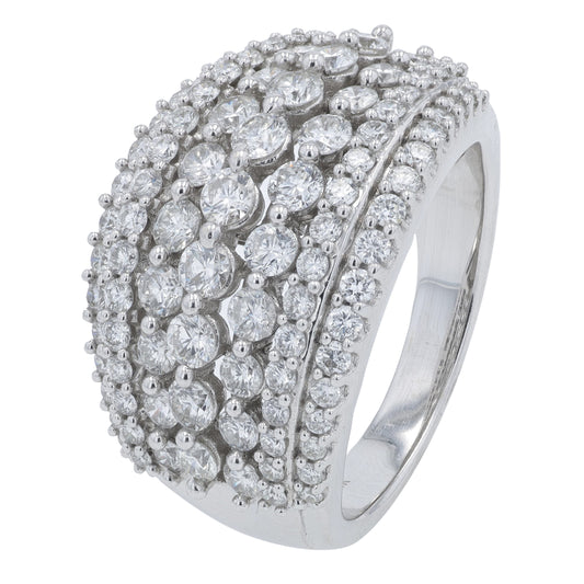 14K WG 2 CT Diamond Ring