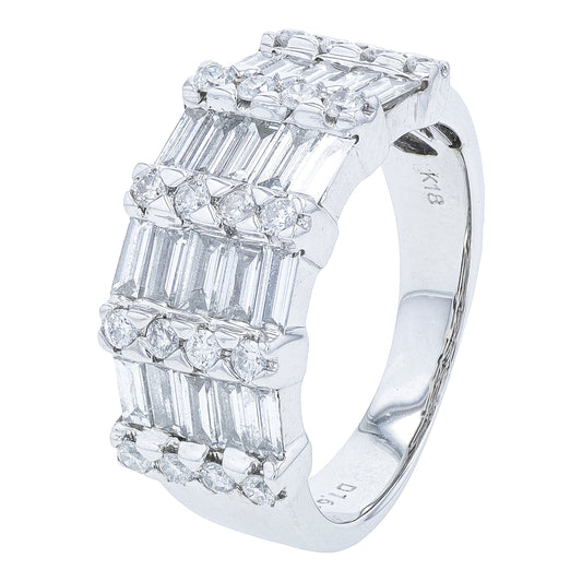 18K WG 1.60 CTW Diamond Ring