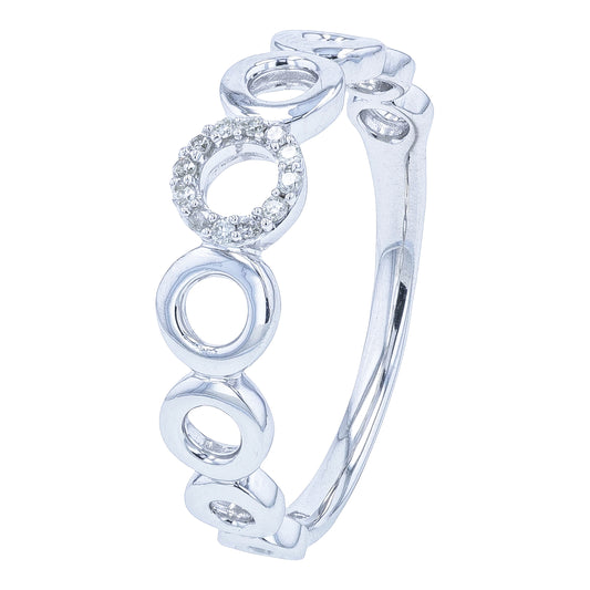 14K .06 CT Diamond Ring<p><strong>More Colors Available</p></strong>