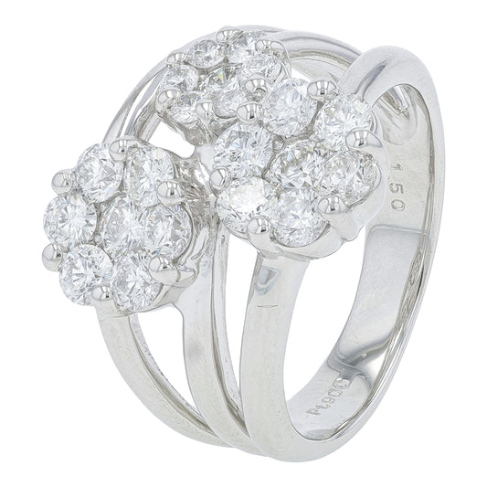 PT900 1.50 CT Diamond Ring