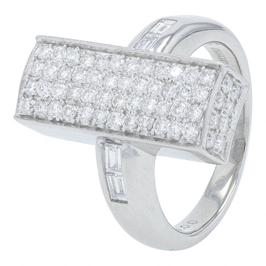 PT900 1 CTW Diamond Ring
