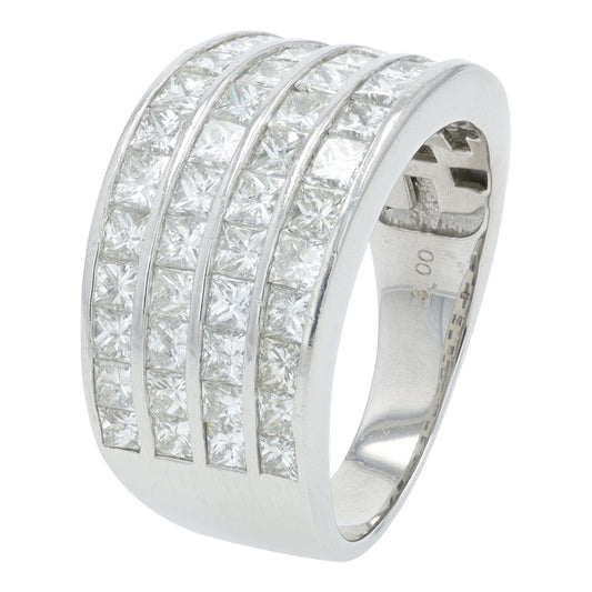 PT900 3 CTW Diamond Ring