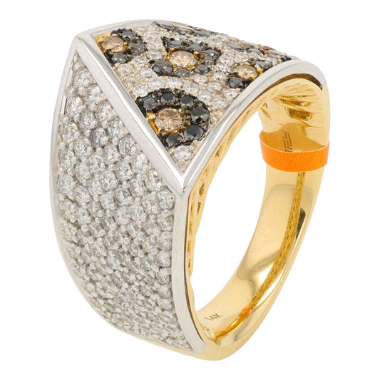 14K YG EFFY 1.69 CTW Diamond Ring