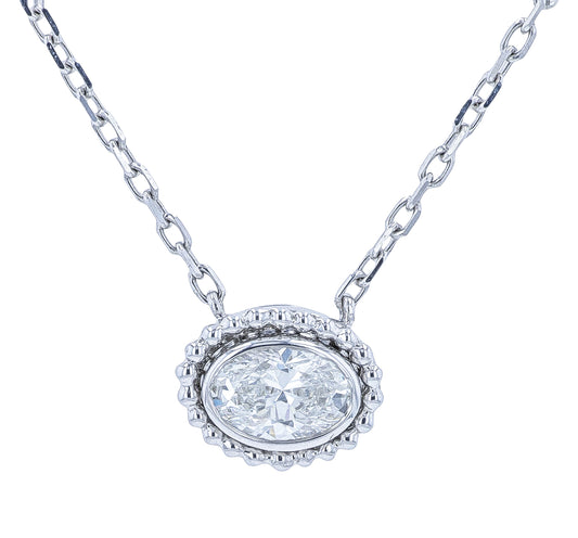 14K WG EFFY .35 CTW Diamond Necklace