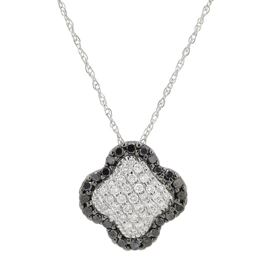 14K WG .33 CT Diamond Pendant