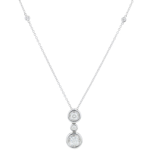 14K WG EFFY .49 CTW Diamond Pendant