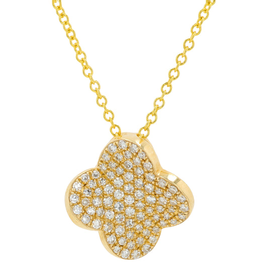 14K YG EFFY .33 CTW Diamond Pendant