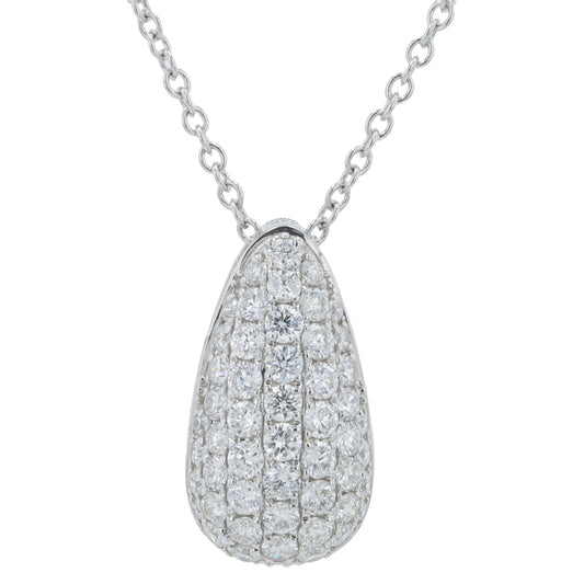 14K WG EFFY .63 CTW Diamond Pendant