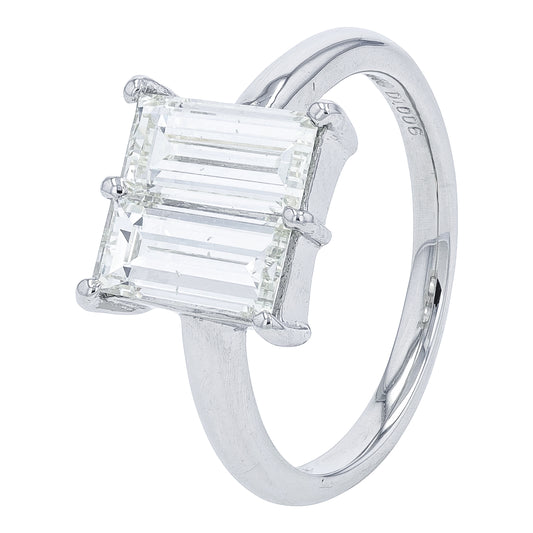 PT900 2 CTW Diamond Ring