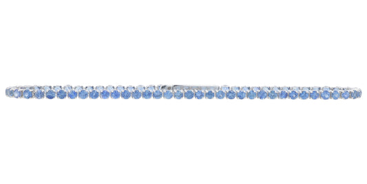 14K WG EFFY 2.71 CTW Sapphire Bracelet