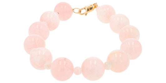 14K YG EFFY 195 CT Morganite Bracelet