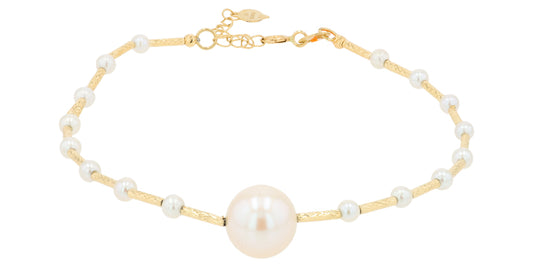 14K YG EFFY Freshwater Pearl Bracelet