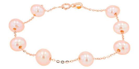 14K RG EFFY Pearl Bracelet