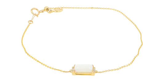 14K YG EFFY 1 CTW Opal Bracelet
