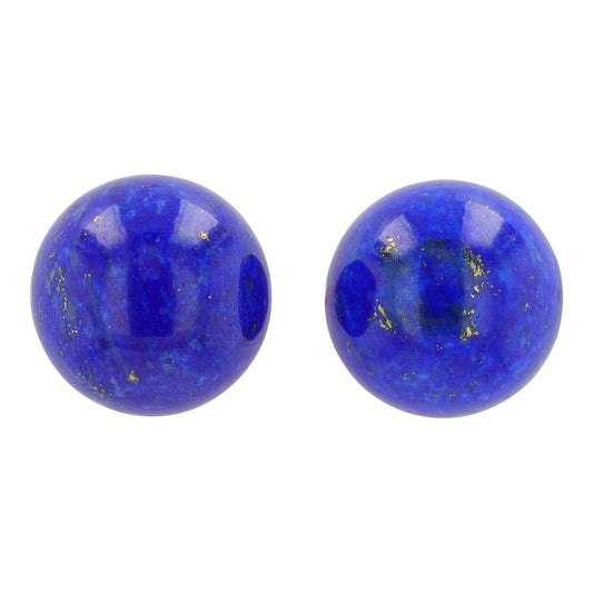 14K YG EFFY 14.80 CTW Lapis Studs