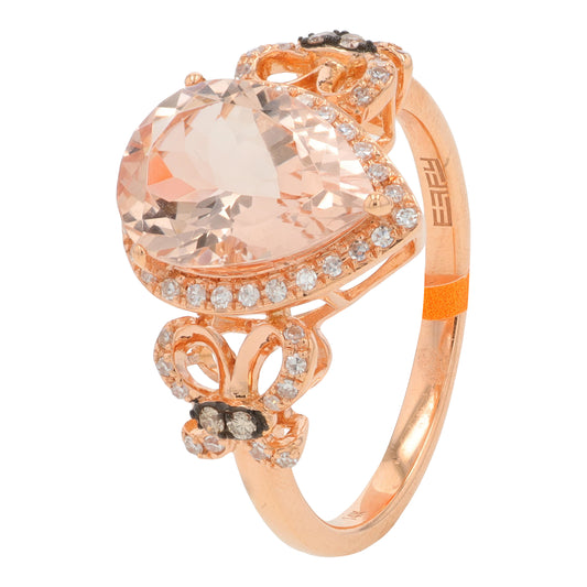 14K RG EFFY 2.15 CT Morganite Ring