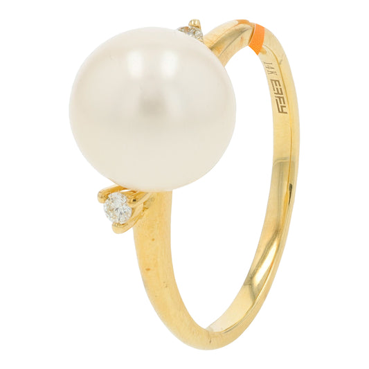 14K YG EFFY Freshwater Pearl Ring