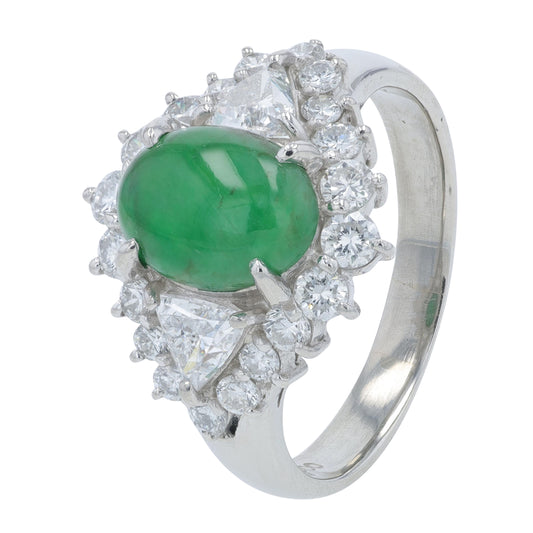 PT900 2.097 CT Jade Ring