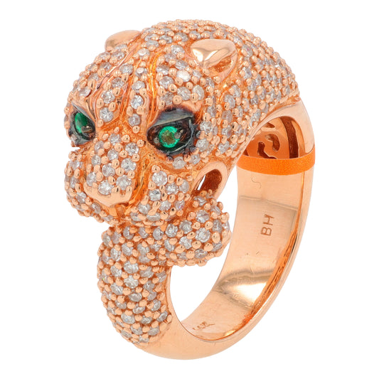 14K RG EFFY Panther Ring