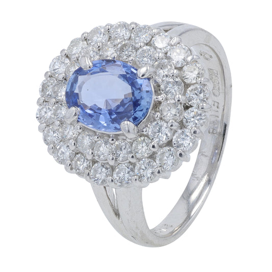 PT850 1.32 CTW Sapphire Ring