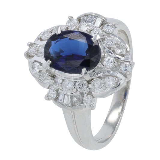 PT900 1.442 CTW Sapphire Ring