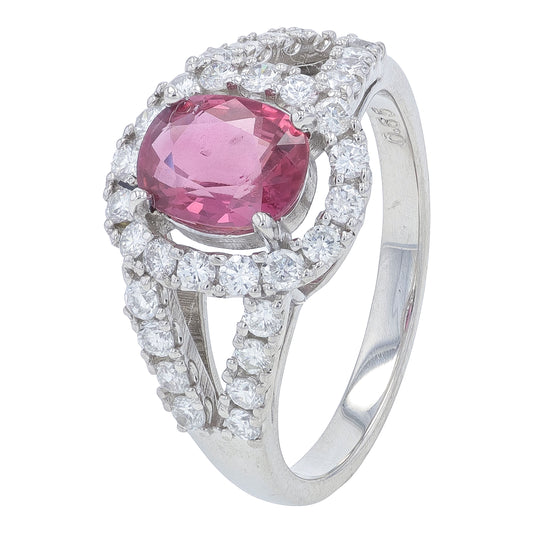 PT900 1.25 CT Thai Ruby Ring<p><strong>GIA Available</p></strong>