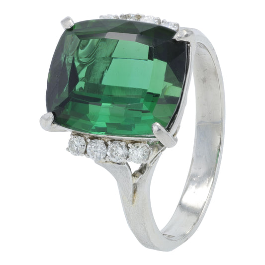 PT900 5.31 CT Tourmaline Ring