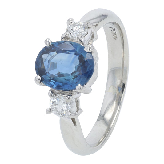 PT900 2.49 CT Sapphire Ring