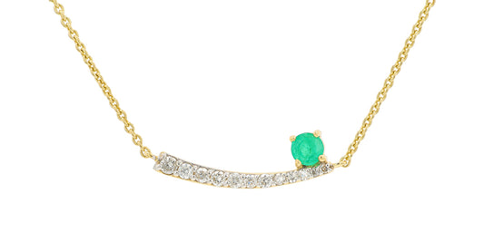 10K Gemstone Necklace<p><strong>More Colors Available</p></strong>