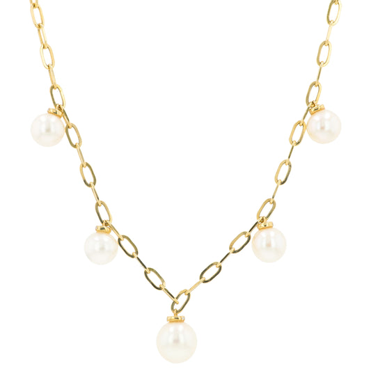 14K YG EFFY Freshwater Pearl Necklace