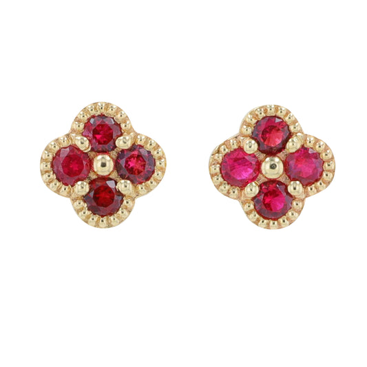 14K Ruby Studs<p><strong>More Colors Available</p></strong>