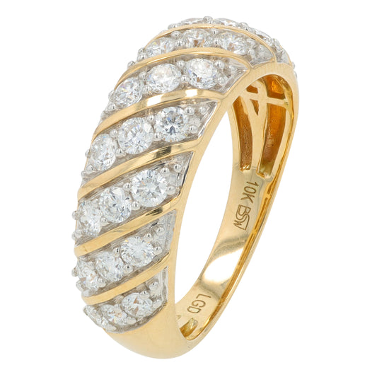 10K YG 1 CT Lab Grown Diamond Band<p><strong>Lab Grown Diamond</p></strong>