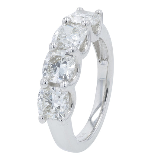 14K WG 3 CT Lab Grown Diamond Band<p><strong>Lab Grown Diamond</p></strong>