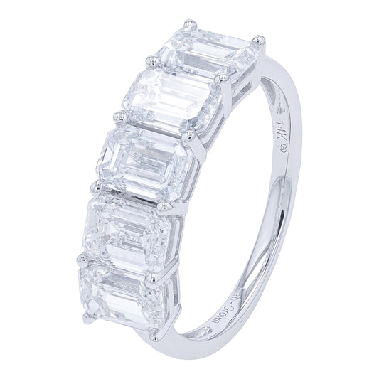 14K WG 3.50 CTW Lab Grown Diamond Band<p><strong>Lab Grown Diamond</p></strong>