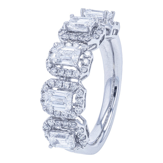 14K WG 1.87 CTW Lab Grown Diamond Band<p><strong>Lab Grown Diamond</p></strong>