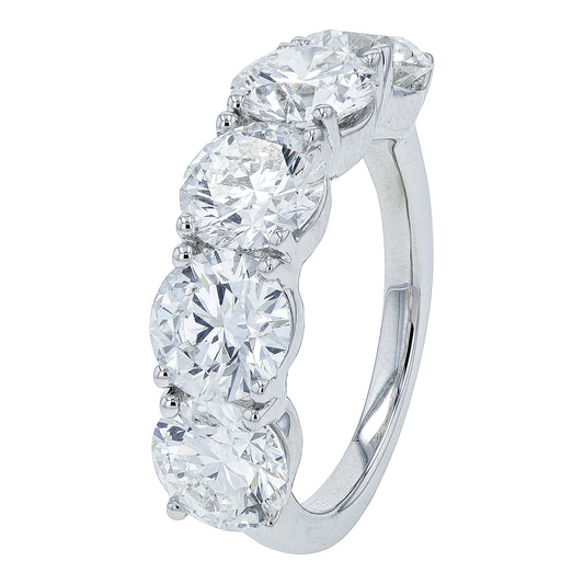 18K WG 5 CTW Lab Grown Diamond Band<p><strong>Lab Grown Diamond</p></strong><p><strong>IGI Available </p></strong>