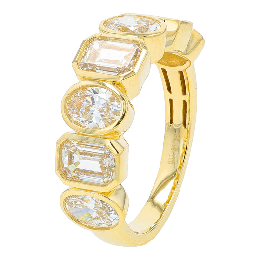 14K YG 3 CTW Lab Grown Diamond Band<p><strong>Lab Grown Diamond</p></strong><p><strong>IGI Available</p></strong>