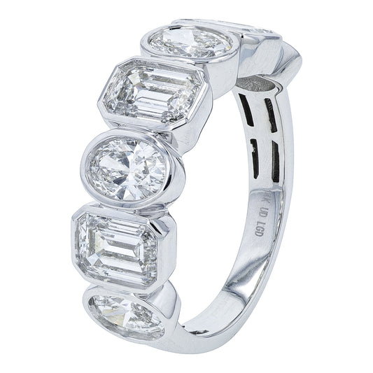 14K WG 3 CTW Lab Grown Diamond Band<p><strong>Lab Grown Diamond</p></strong>