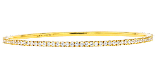 18K YG 2.31 CTW Lab Grown Diamond Bangle<p><strong>Lab Grown Diamond</p></strong>