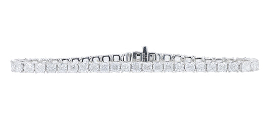 14K WG 9.50 CTW Lab Grown Diamond Bracelet<p><strong>Lab Grown Diamond</p></strong>