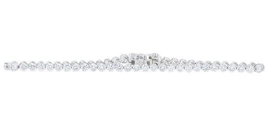 14K WG 5 CTW Lab Grown Diamond Bracelet<p><strong>Lab Grown Diamond</p></strong>
