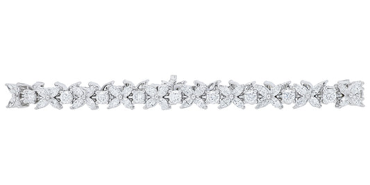 14K WG 5.24 CTW Lab Grown Diamond Bracelet<p><strong>Lab Grown Diamond</p></strong>