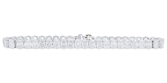 14K WG 11.75 CTW Lab Grown Diamond Bracelet<p><strong>Lab Grown Diamond</p></strong>