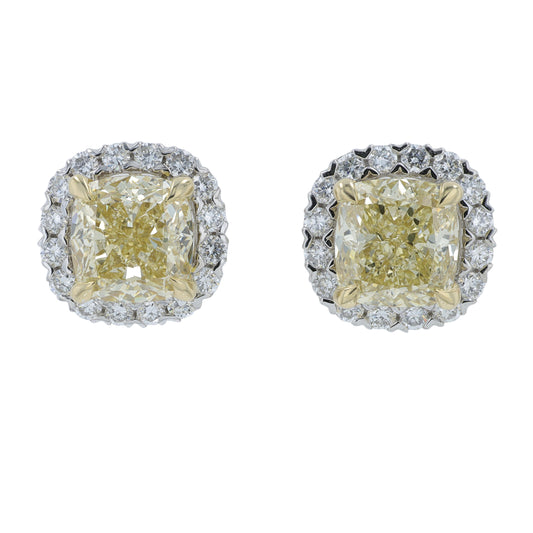 14K TT 2.84 CT Lab Grown Diamond Earrings<p><strong>Lab Grown Diamond</p></strong>